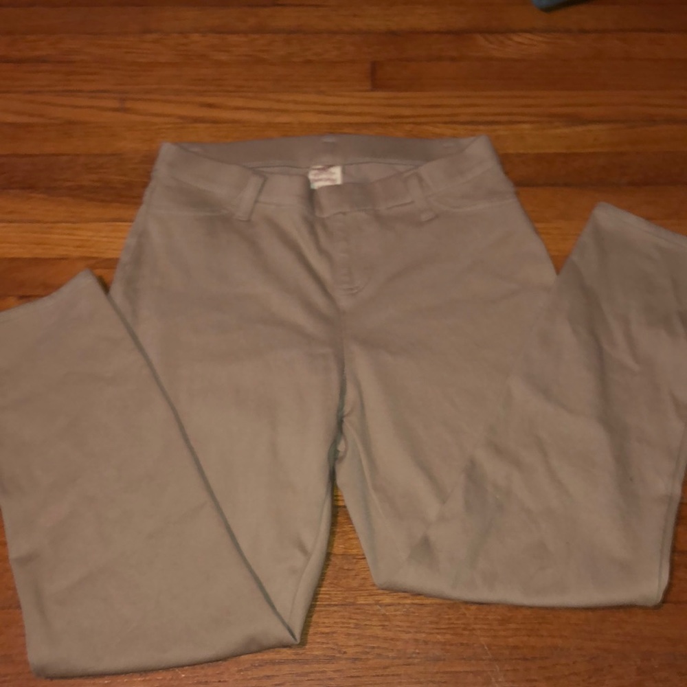 Khaki jeggings